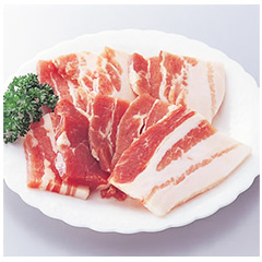【冷凍】黒豚バラ焼肉用【常温商品と同梱不可】