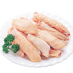 【冷凍】若鶏手羽中ハーフカット【常温商品と同梱不可】